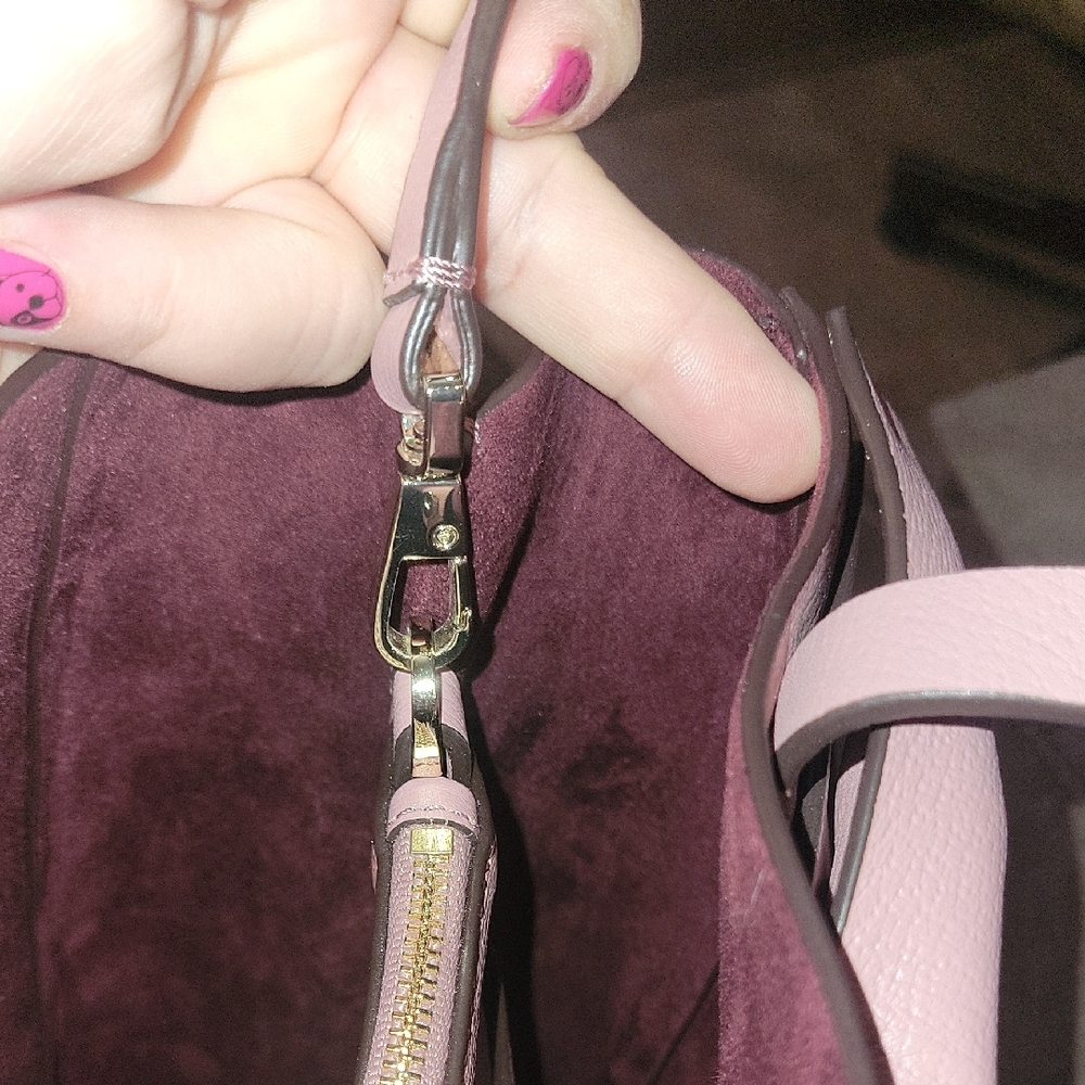 kate spade Mauve Pink Bow Tote - Picture 10 of 13